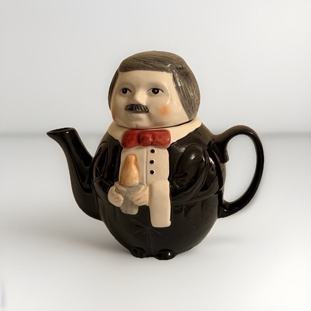 OCI Omnibus Butler Tea Pot Decorative Ceramic FAST SHIPPING 3287-35